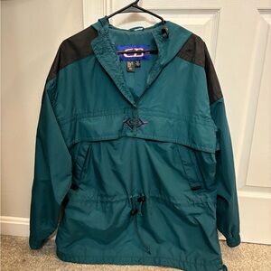 Vintage CB Sports Pullover Windbreaker Jacket